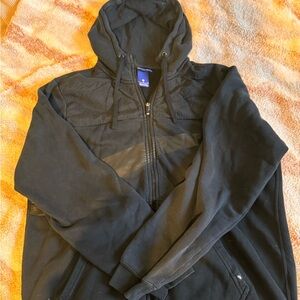 Nike Men's Black Hooded Windbreaker